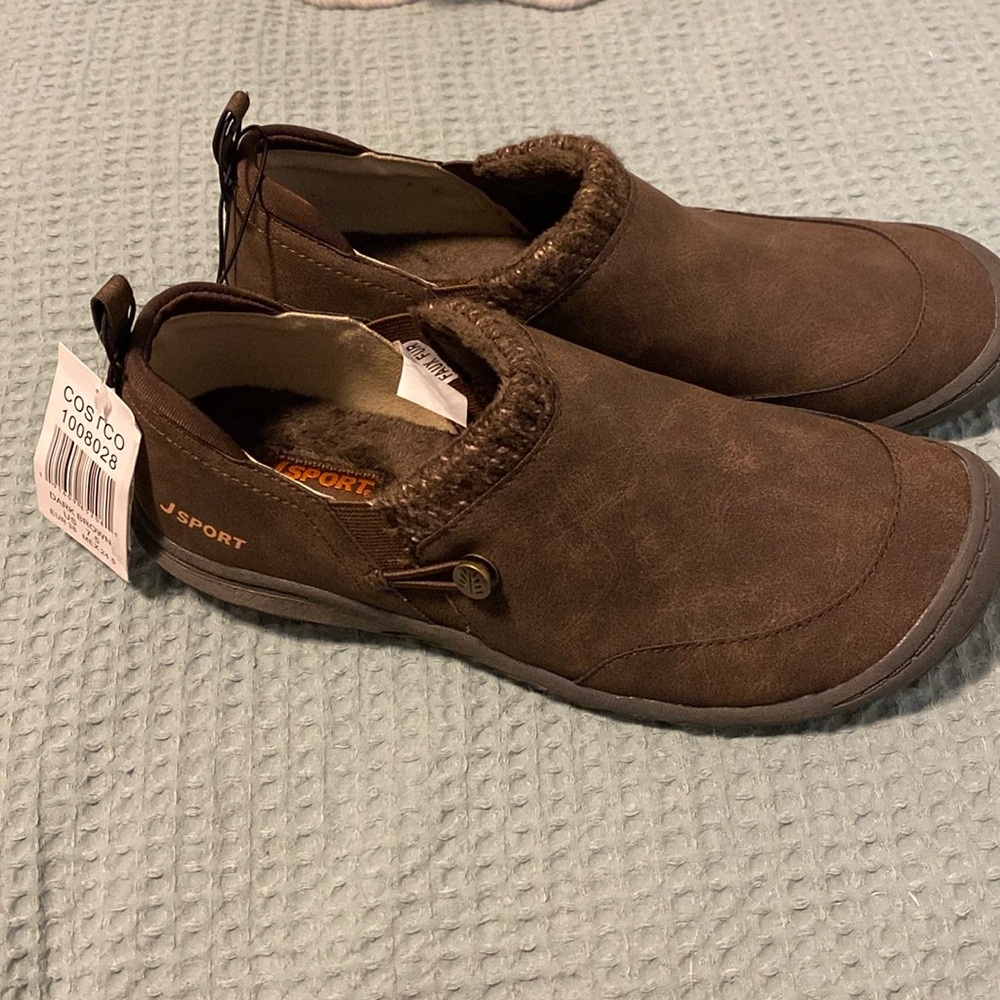 JSport Women's Alice Cozy Faux Fur Slip On Shoes